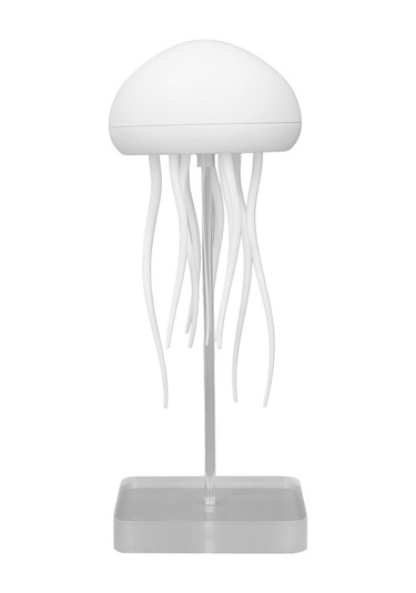 Shineyee Ses Kontrollü Deniz Akua Lambası - Renkli Degrade Işık, Hareketli Budaklar, Şarj Edilebilir Batarya, Asma/kurulabilir Ambiyans Aydınlatması Diğer