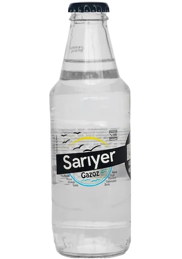 Sarıyer Karışık Meyve Aromalı Gazoz Cam 200 Ml X 24 Adet