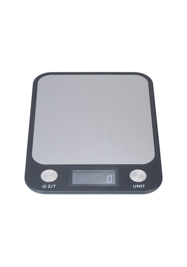 Geeroyoo Su Geçirmez 10kg Hassas Alüminyum Mutfak Terazisi - Lcd Ekranlı Taşınabilir Tartı Siyah