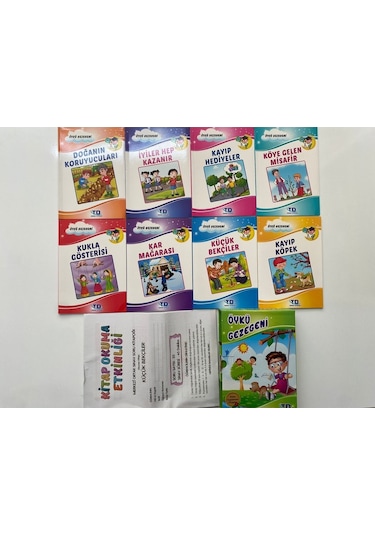 2. Ve 3.sınıf Öykü Gezegeni 8 Kitap Kutulu Okuma Seti
