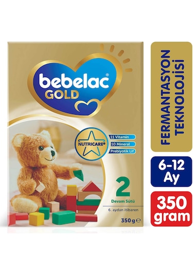 Bebelac Gold 2 Devam Sütü 6 - 12 Ay 350 G