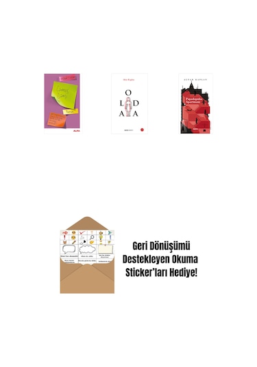Camus Dansı + Aloda + Papadopulos Apartmanı + Okuma Sticker'ları