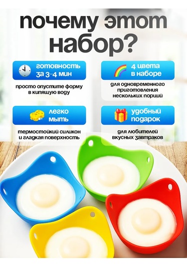 Flossıfy Home Çıtır Yumurta Pişirme Kabı İçin Mould 378759681 Naneli