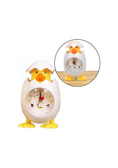 Çocuk Çalar Saati, Tavuk Yumurta Çalar Saati, Karikatür Masa Saati, Çocuklar İçin Sevimli Komodin Saati, Çocuk Hediyesi, Çocuk Yatak Odası Ev Dekorasyonu Diğer