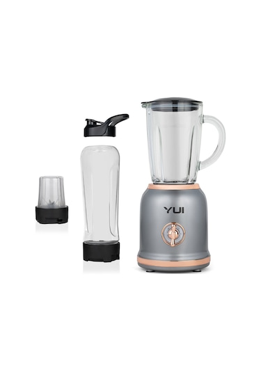 Yui M-18 300 W 3'ü 1 Arada Retro Smoothie Blender Seti