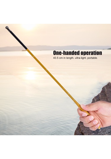 Skycity Yüksek Dayanıklı Karbon Akvaryum Kamışı, Ergonomik Tutuş, 43.5 Cm Gömülü Boy, 1.8-3.6 M Uzunluk Seçeneği, Taşınabilir Balıkçılık Çubuğu