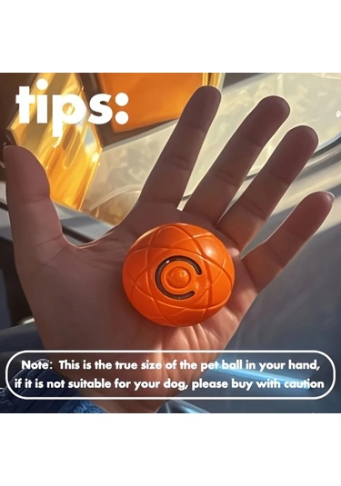 Chuangyinshop Mavi Interaktif Otomatik Köpek Topu Oyuncağı - Dayanıklı Çiğneme Topu