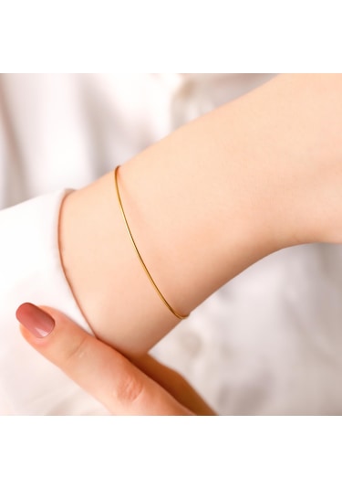 T51 Tuğrul Altın 3 Gr Gram 22 Ayar Yatırımlık İşçiliksiz Bilezik