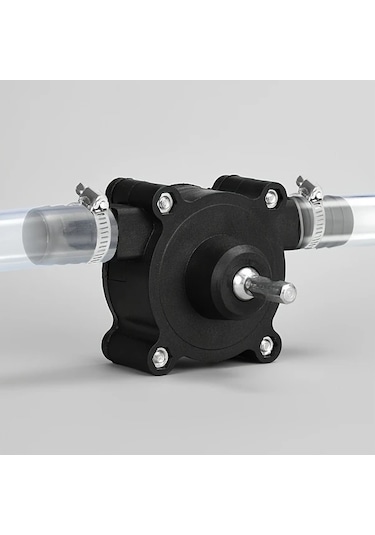 Chuangyinshop Black 1set 7pcs Mini Manuel Kendinden Emişli Pompa Su Yağ Sıvı Transferi Bahçe Kuyu Uygulamaları İçin