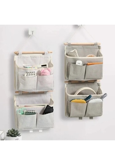 Dancemonkey Lichen Duvar Kapı Asılan Saklama Çantası Su Geçirmez İç Çamaşırı Siyah Ju Siyah