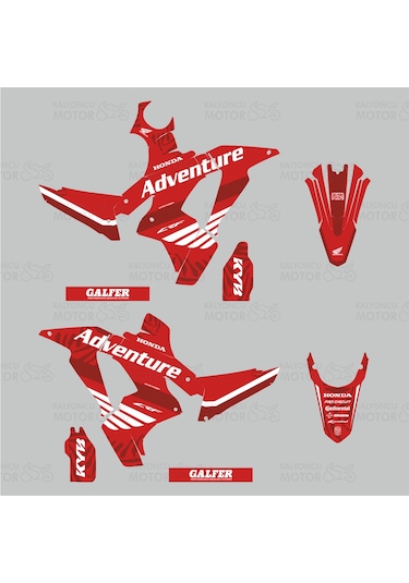 Honda Crf250 Rally V2 Dakar Adventure Design 2023-2025