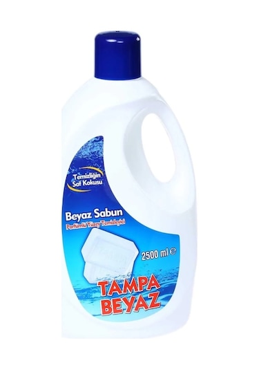Tampa Beyaz Sabun Parfümlü Yüzey Temizleyici 2500 ML