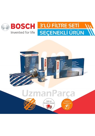 Seat Leon 1.2 1.4 Tsı Benzinli Bosch  Filtre Bakım Seti 2013-2019