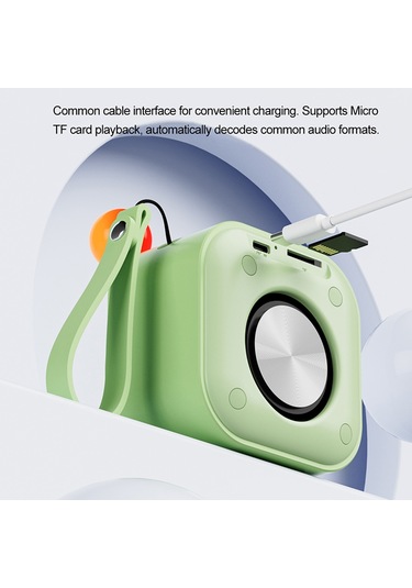 Ewa A132 Kablosuz Stereo Subwoofer V5.0 Bluetooth Taşıma Askılı (CE Sertifikalı) Hoparlör