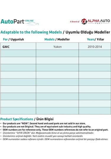 Cadillac, Chevy, Gmc İçin Tampon Ve Bagaj Döşeme Klipsi-100'lü