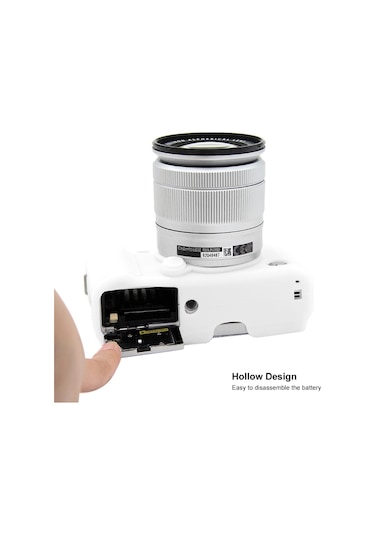 Puluz Soft Silicone Protective Case For Fujıfılm X-a3 / X-a10 White
