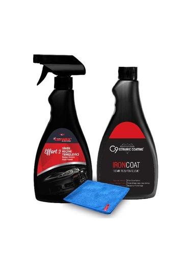 Carwax -2'Li Set Effort 2-İron Coat 500Ml