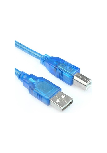 Koodmax-Arduino Uno - Mega Usb Kablo 30Cm Usb Yazıcı Kablosu
