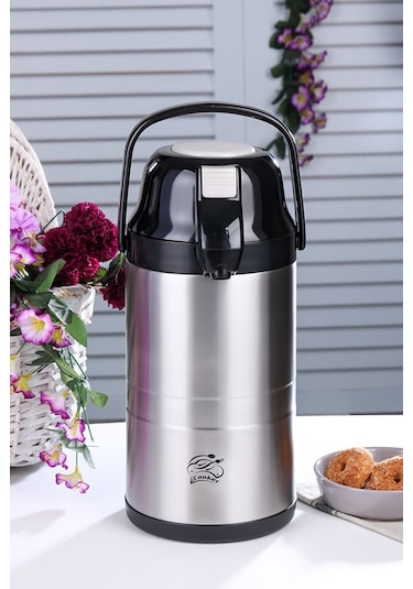 3,5 Litre Çift Katmanlı Çelik Termos Ckr2008