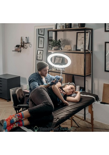 Profesyonel 18inç Kumandalı Ring Light Dövme Tatto Makyaj Işığı