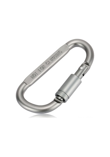 Lixada D-şeklinde Karabina Kilidi Aşırı Dayanıklı Alüminyum Alaşım Karabina Çadır İpi Karabina Sırt Çantası Askısı Karabina