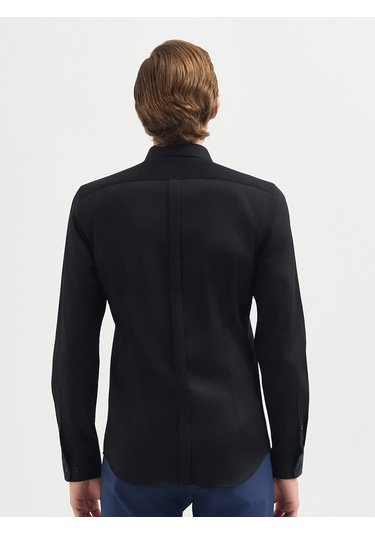 Toss Erkek Extra Slım Fıt Gömlek-siyah 11.25s.04.330 Siyah