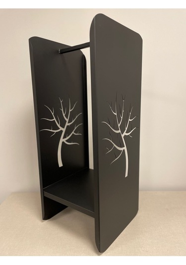 Api Design Metal Ağaç Desenli Odunluk