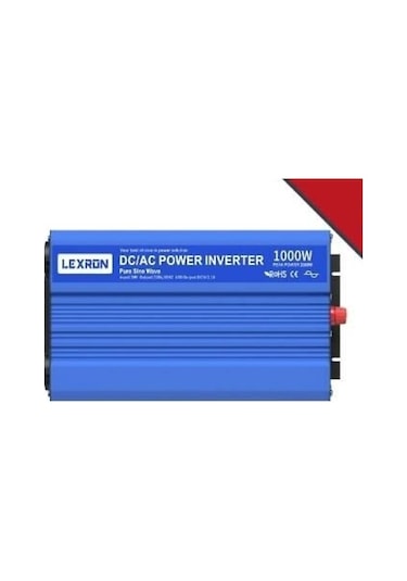 Lexron 1000 W Watt 24v Tam Sinüs İnverter