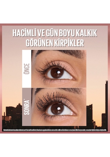Maybelline New York Lash Sensational Body Maskara Black