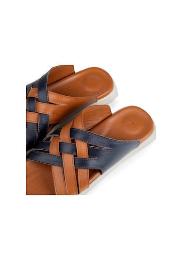 Croes Hakiki Deri Erkek Terliği, Hakiki Deri Terlik, Ortopedik Taban Terlik, Hafif Deri Terlik Taba