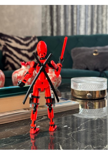 Dummy Deadpool Eklemleri Hareketli 14 Cm Mini Figür Deadpool