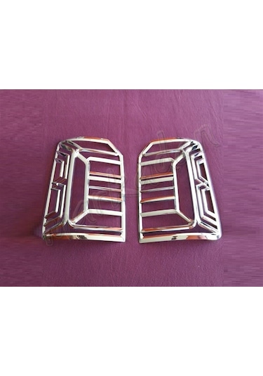 Woc Chrome Vw Caddy Krom Stop Çerçevesi 2015-2020 2 Parça Abs  Kro