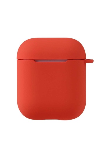 Kilifone - Airpods Uyumlu Airpods - Kılıf Airbag 11 Silikon Kılıf - Turuncu