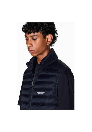 Armani Exchange Xm001576af16927 Erkek Yelek Lacivert