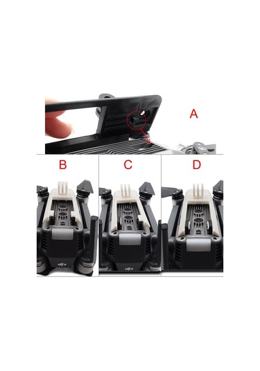 Djı Mavic Pro 3d Baskı Kamera Montaj Tutucu Çerçeve