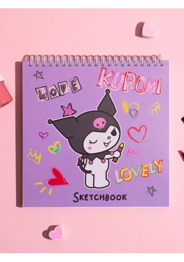 Hello Kitty Marker İle Çizim İçin A5 Sketchbook Defteri Kuromi 316742027 Leylak