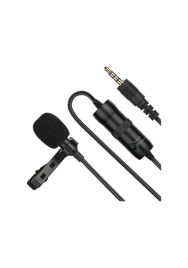 Mufunye Taşınabilir M1 Port Klipsli Mikrofon 6m Kablo Uzunluğu Mini Boyut Cep Telefonu Karaoke Kayıt Mikrofonu