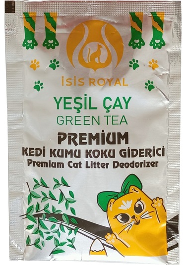 Markapet Kedi Kumu Koku Giderici Yeşil Çay Kokulu 25 G