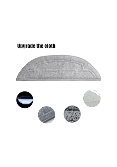 Junzhuodianpu Roborock S8 Maxv Ultra/g20s Robot Süpürge Aksesuarları: Ana Fırça, Yan Fırça, Hepa Filtre, Paspas, Toz Torbası