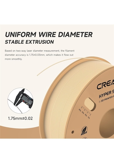 Creality Hyper Pla Ten Filament 1.75mm 1000gr - Urhanshop Yetkili Satış