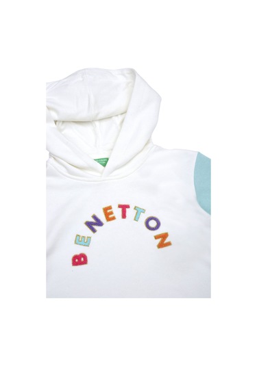 Kız Çocuk Sweatshirt - Ekru Ekru