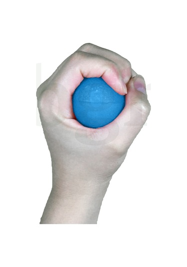 Bgm Silikon El Egzersiz Topu Mavi