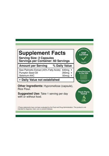 Prostate Support Men's Health 120 Kapsül