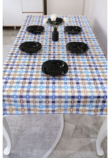 Sufre Sıvı Geçirmez Masa Örtüsü Sofra Bezi Sofra Örtüsü Piknik Örtüsü Çiçekli