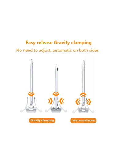 Yunboo Siyah Çift Telefon Ve Tablet Tutucu, Otomatik Klemplü, Dikey-yatay Denge, Masayı Düzenleyen, Kayma Ve Çizik Korumalı Mekanik Aparat