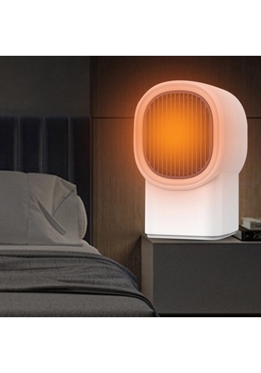 Wezone Hızlı Isınan Mini Masa Üstü Isıtıcı - Ac220v Gri, Anında Sıcaklık Ve Güvenli Kullanım