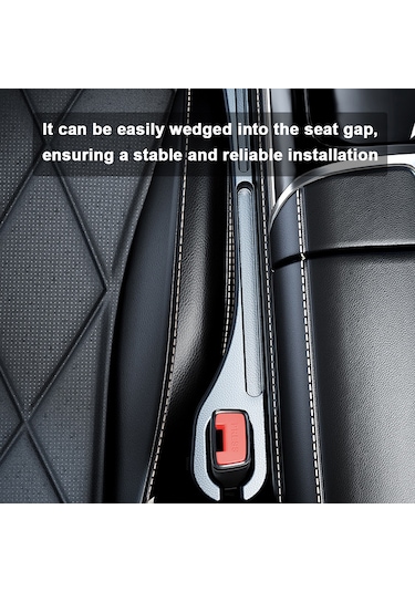 Ximistore9 Premium Araç Koltuk Arası Dolgusu - Lüks Deri Dokulu, Çiftli Set