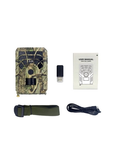 Prestigegoods Pr300 Açık Hava Gece Görüşlü Avcılık Takip Kamerası 12mp Hareketle Etkinleştirilir Çok Renkli Çok Renkli