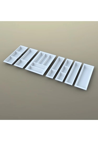 Mutfak Çekmece Içi Kaşıklık Beyaz 104 Cm x 48 Cm