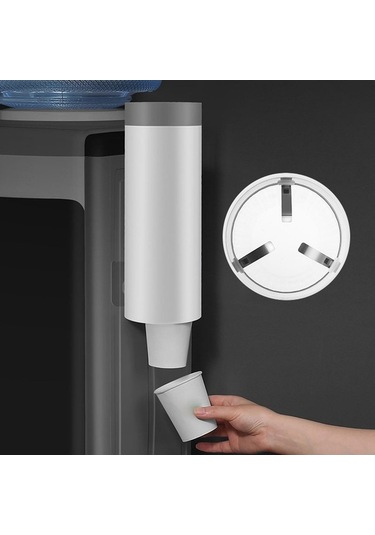 Bosphorusboutique02 Suntek Bardak Dağıtıcı - Ev Ve Ofis Duvar Montajı İçin Yenilikli Tasarım Diğer